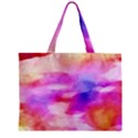 Colorful Abstract pink and purple pattern Zipper Mini Tote Bag View2