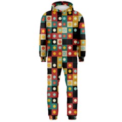 Colors On Black Hooded Jumpsuit (men)  by linceazul