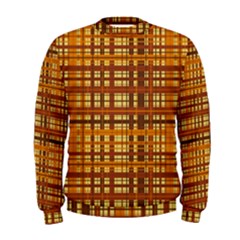 Plaid Pattern Men s Sweatshirt by linceazul