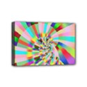 Irritation Funny Crazy Stripes Spiral Mini Canvas 6  x 4  View1