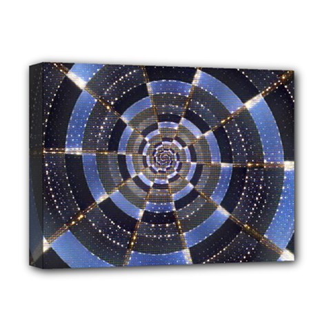 Midnight Crazy Dart Deluxe Canvas 16  X 12   by designworld65