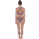 Pearl Lace And Smiles In Peacock Style Cross Back Hipster Bikini Set View2