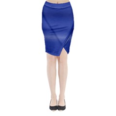 Ombre Midi Wrap Pencil Skirt by ValentinaDesign