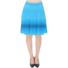 Ombre Velvet High Waist Skirt by ValentinaDesign