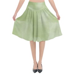 Ombre Flared Midi Skirt by ValentinaDesign