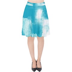 Ombre Velvet High Waist Skirt by ValentinaDesign