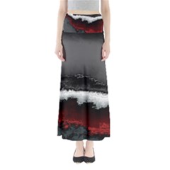 Ombre Full Length Maxi Skirt by ValentinaDesign