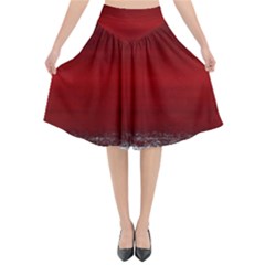 Ombre Flared Midi Skirt by ValentinaDesign