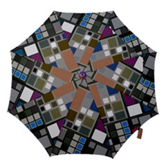 Abstract Composition Hook Handle Umbrellas (medium) by Nexatart