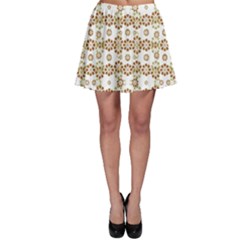 Multicolor Graphic Pattern Skater Skirt by dflcprints