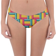 Soft Spheres Pattern Reversible Hipster Bikini Bottoms by linceazul