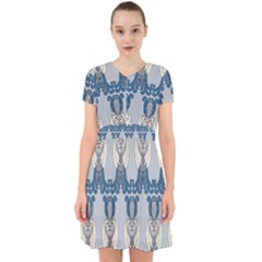 Flower Floral Leaf Beauty Art Adorable In Chiffon Dress by Mariart