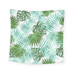 Tropical Pattern Square Tapestry (small) by ValentinaDesign