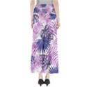 Tropical pattern Full Length Maxi Skirt View2