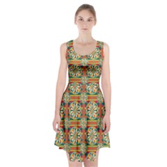 Eye Catching Pattern Racerback Midi Dress by linceazul