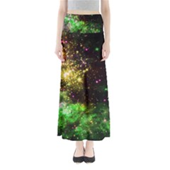 Space Colors Full Length Maxi Skirt by ValentinaDesign
