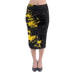 Space Colors Midi Pencil Skirt by ValentinaDesign
