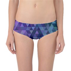 Triangle Tile Mosaic Pattern Classic Bikini Bottoms by Nexatart