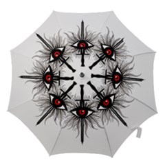 Inquisition Symbol Hook Handle Umbrellas (medium) by Valentinaart