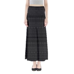 Aztec Influence Pattern Full Length Maxi Skirt by ValentinaDesign