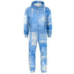 Abstract Art Hooded Jumpsuit (men)  by ValentinaDesign