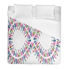 Free Symbol Hands Duvet Cover (full/ Double Size) by Mariart