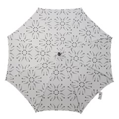 Squid Flower Floral Polka Dots Sunflower Hook Handle Umbrellas (small) by Mariart