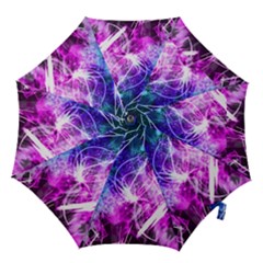 Space Galaxy Purple Blue Hook Handle Umbrellas (small) by Mariart