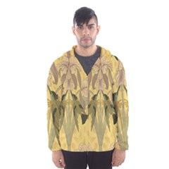 Art Nouveau Hooded Wind Breaker (men) by NouveauDesign