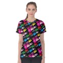 Pattern Colorfulcassettes Icreate Women s Cotton Tee View1