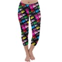 Pattern Colorfulcassettes Icreate Capri Winter Leggings  View1