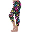 Pattern Colorfulcassettes Icreate Capri Winter Leggings  View2