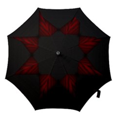 Black Red Door Hook Handle Umbrellas (medium) by Mariart
