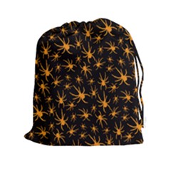 Halloween Spiders Drawstring Pouches (xxl) by iCreate