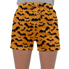 Pattern Halloween Bats  Icreate Sleepwear Shorts by iCreate
