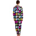 Pattern Painted Skulls Icreate Hooded Jumpsuit (Ladies)  View2