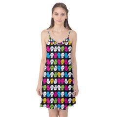 Pattern Painted Skulls Icreate Camis Nightgown by iCreate