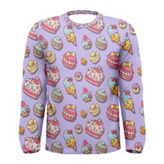 Sweet Pattern Men s Long Sleeve Tee by Valentinaart
