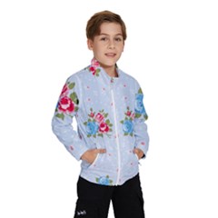 Cute Shabby Chic Floral Pattern Wind Breaker (kids) by NouveauDesign