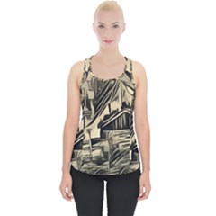 Ink Art Piece Up Tank Top by NouveauDesign