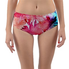 No Reversible Mid-waist Bikini Bottoms by AdisaArtDesign