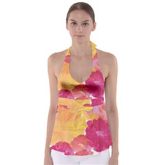 No 136 Babydoll Tankini Top by AdisaArtDesign