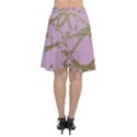 Modern,abstract,hand painted, gold lines, pink,decorative,contemporary,pattern,elegant,beautiful Chiffon Wrap View2