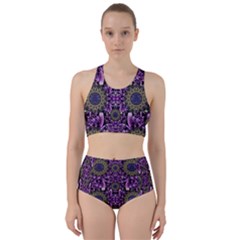 Flowers From Paradise In Fantasy Elegante Racer Back Bikini Set by pepitasart