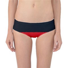 German Flag, Banner Deutschland, Watercolor Painting Art Classic Bikini Bottoms by picsaspassion