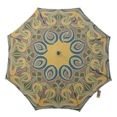 Art Floral Hook Handle Umbrellas (medium) by NouveauDesign