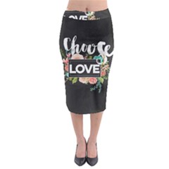 Love Midi Pencil Skirt by NouveauDesign