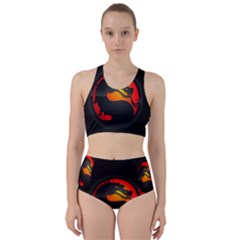 Dragon Racer Back Bikini Set by Celenk