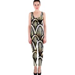 Art Deco Onepiece Catsuit by NouveauDesign