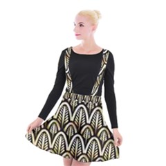 Art Deco Suspender Skater Skirt by NouveauDesign